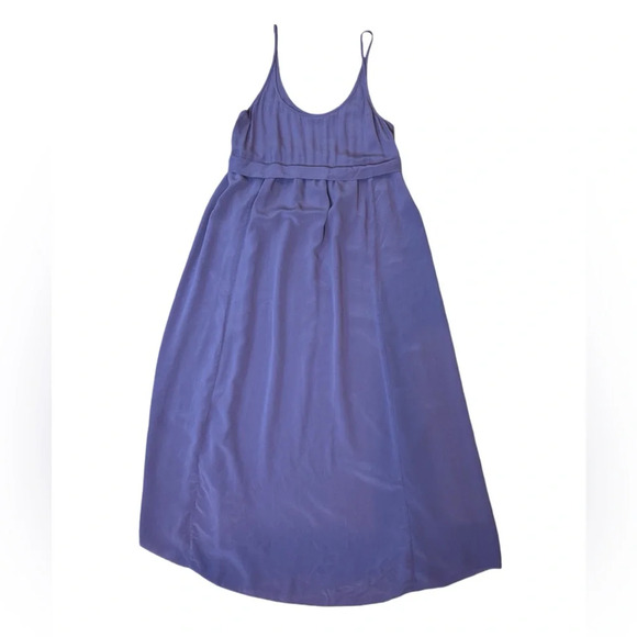 Wilfred Bisous Silk Dress Purple Maxi Size Small - Picture 1 of 6